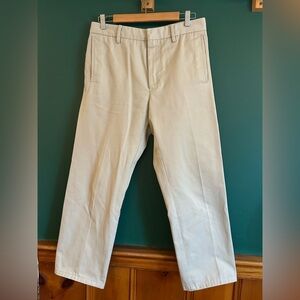 Acne studios Men's Classic Cream Chinos